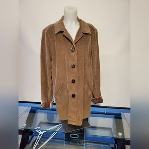 Chadwicks Corduroy Trench Coat - Brown